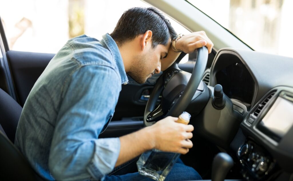 What happens if found guilty of drunk driving?