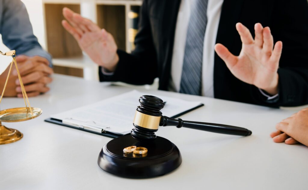 divorce procedure in community of property